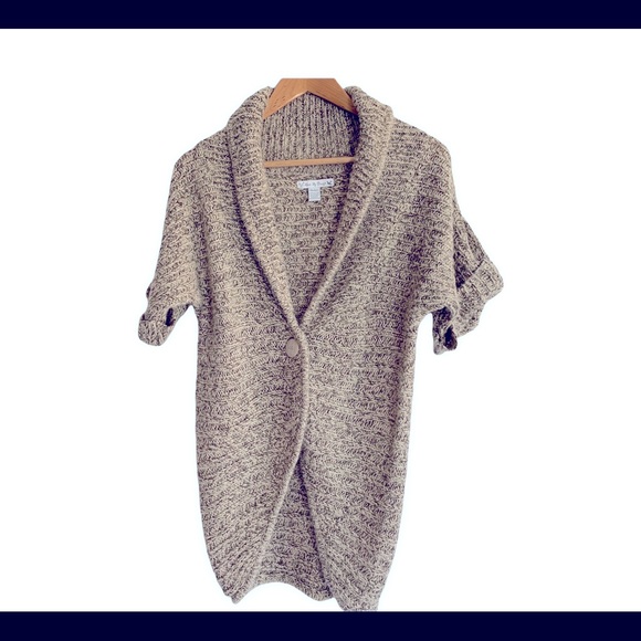 Love By Design Long Cocoon Sweater Sz M - Picture 1 of 5